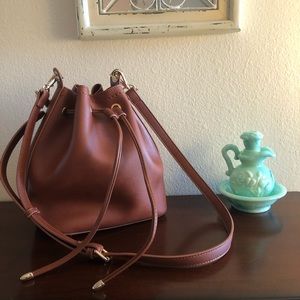 Brown Bucket Purse - Brand New